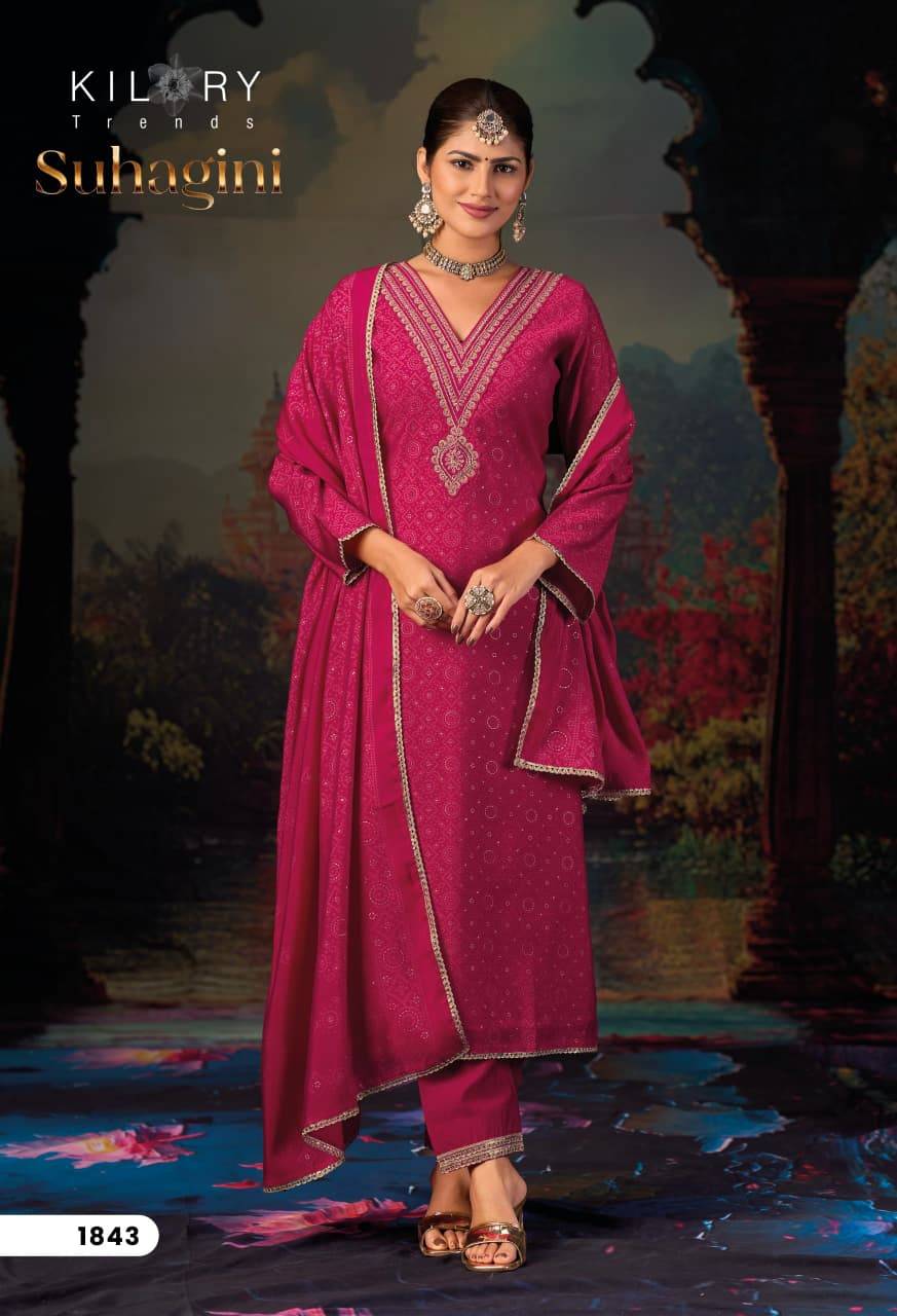 Kilory trends suhagini dress material wholesale market in pune